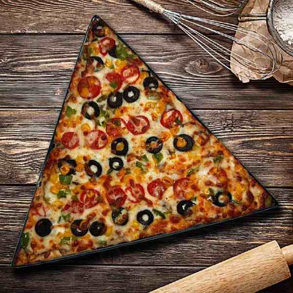 ظرف پیتزا مثلثی	
